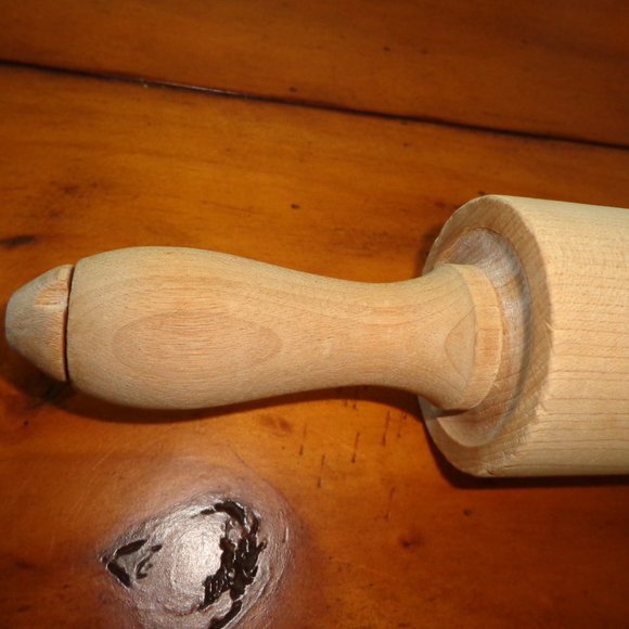 Vintage Wood Rolling Pin - Picture 5 of 8